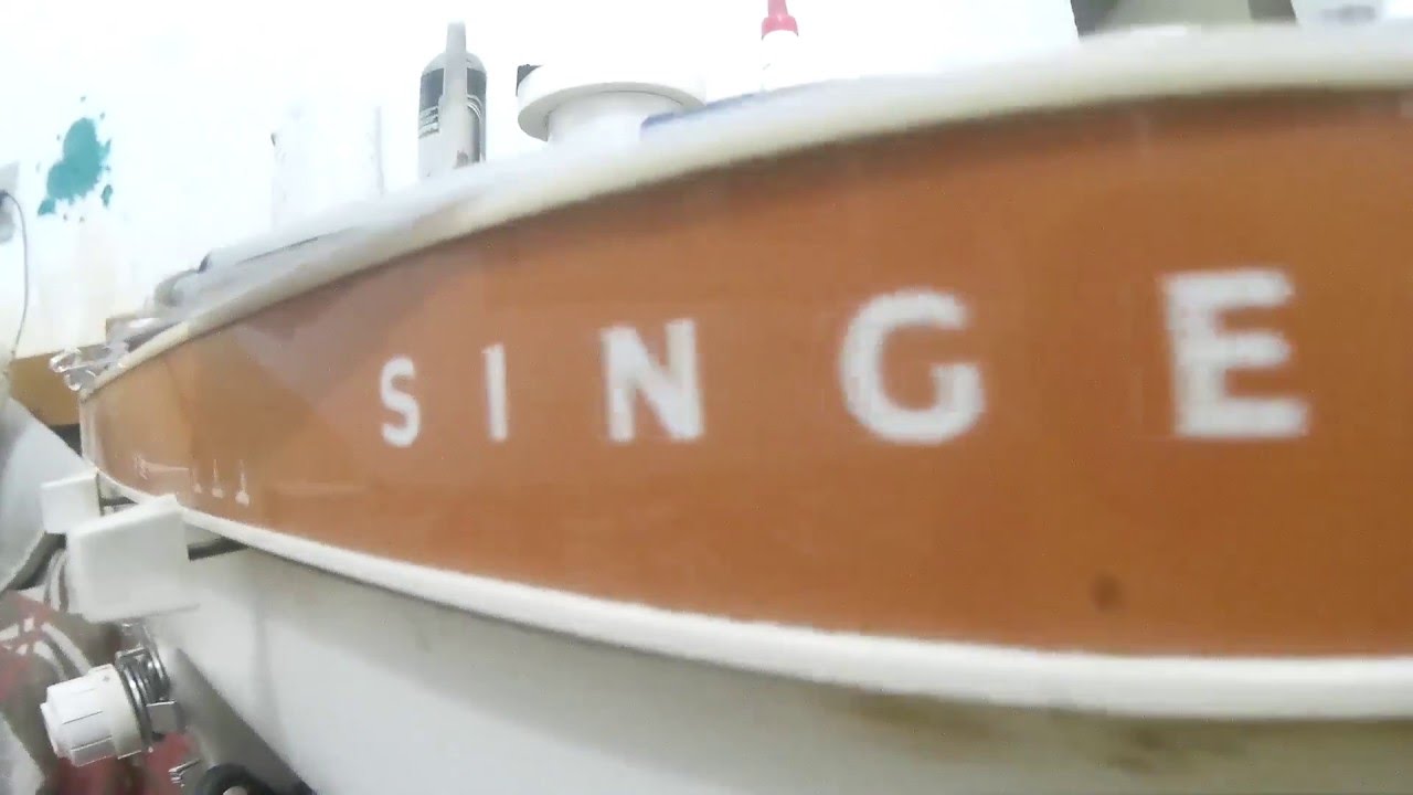 Singer 247 - Regulagem da tensão da Correia