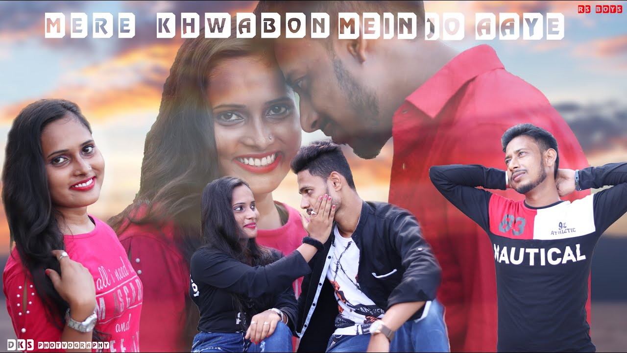 Mere Khwabon Mein Jo Aaye || Cute Love Story Latest Song 2020 RS BOYS