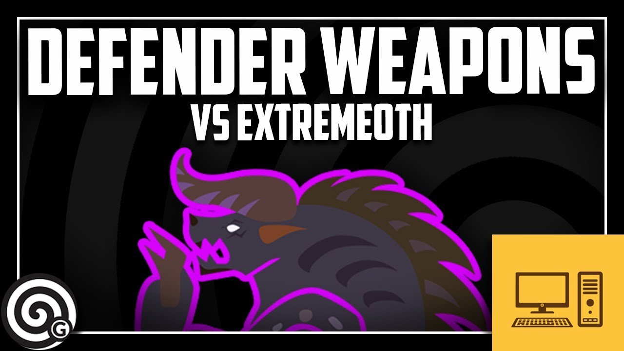 PC STREAM: LETS USE DEFENDER WEAPONS vs EXTREMEOTH | MHW Iceborne