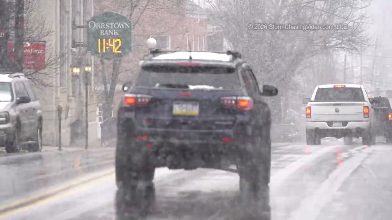 Hagerstown, MD Nor'easter - 2/22/2026