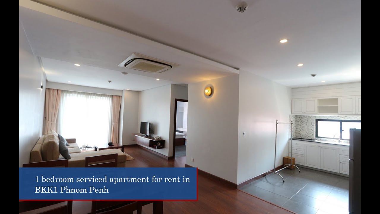 N161168 - 1 serviced apartment for rent in BKK1 Phnom Penh