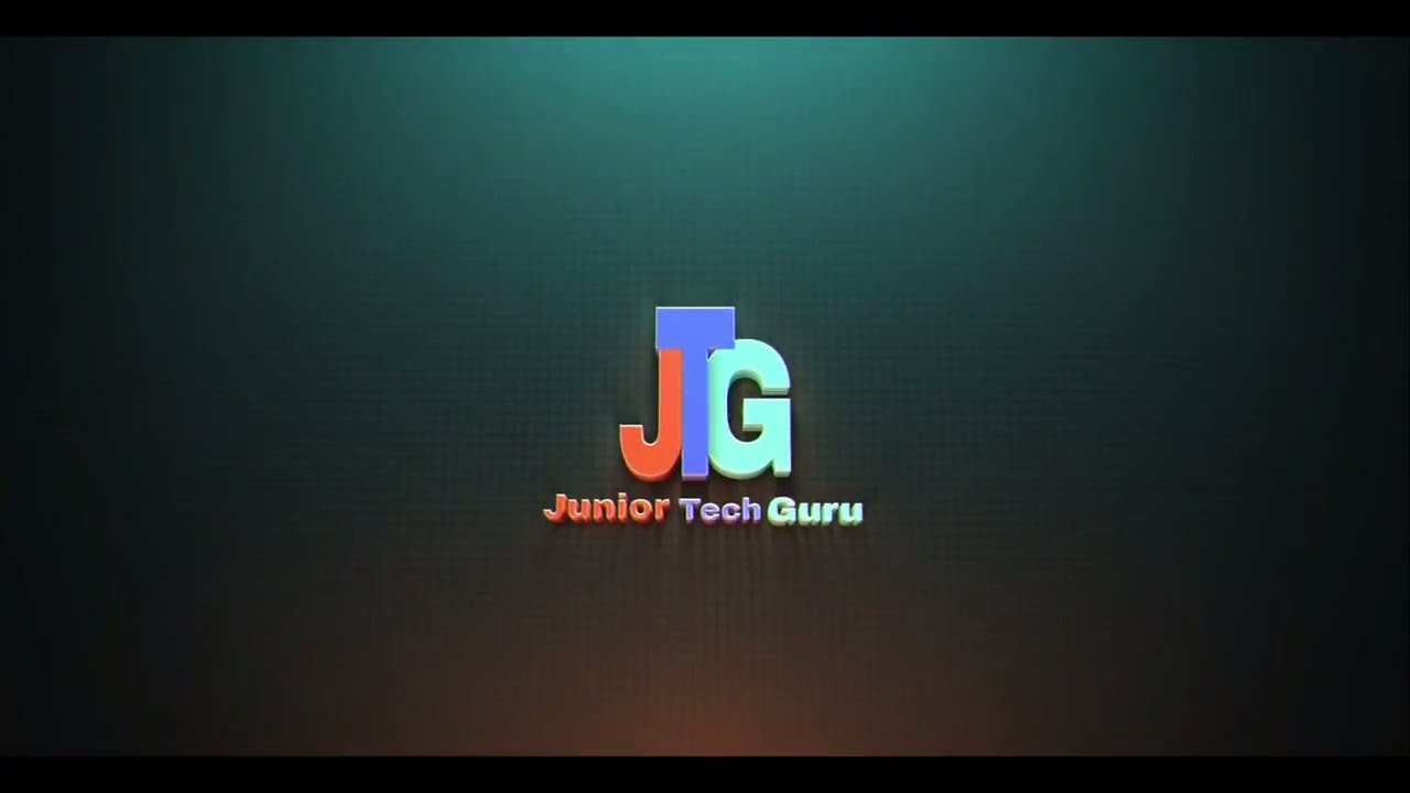 Intro for Junior Tech Guru channel