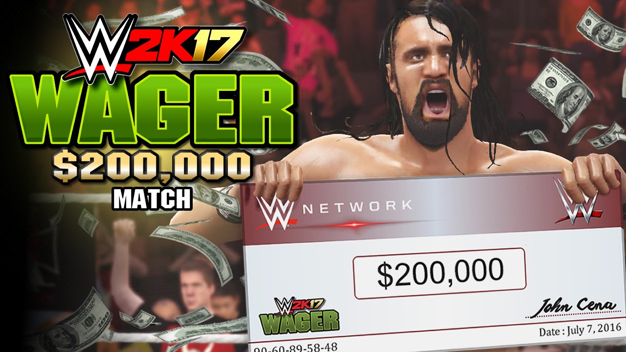 WWE 2K17 ONLINE - INSANE $200,000 WAGER MATCH - Epic Gameplay Notion
