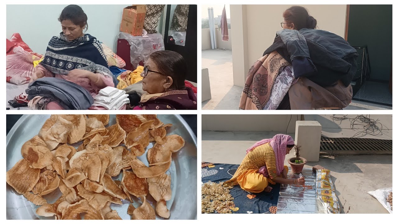 होली की तैयारियां शुरू कर दी मैने। ( Sham 4:00 se Raat Ke 10:00 Tak ka routine ) VedSoni