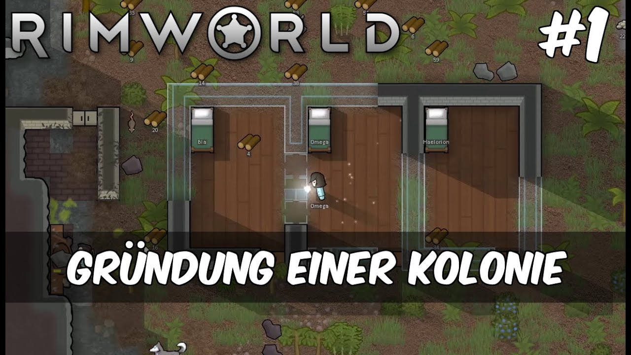 Rimworld #1 - Gründung einer Kolonie [Gameplay | Deutsch] | Modded |