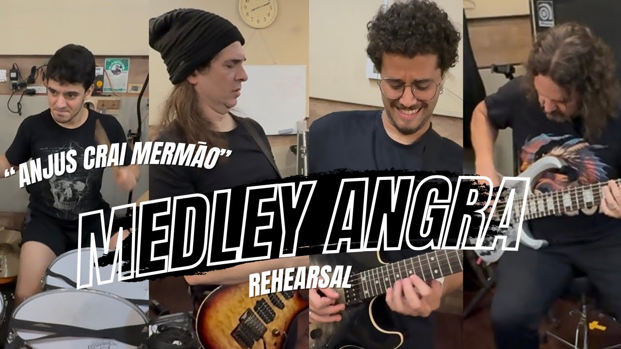 Medley Angra Rehearsal Full Video in Japan