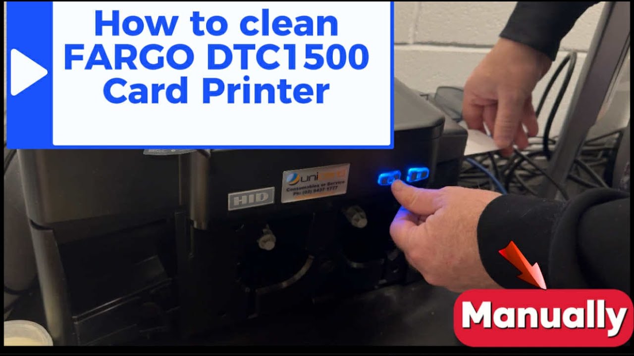 How to Clean Fargo DTC1500 Printer Manually | Step-by-Step Maintenance Guide