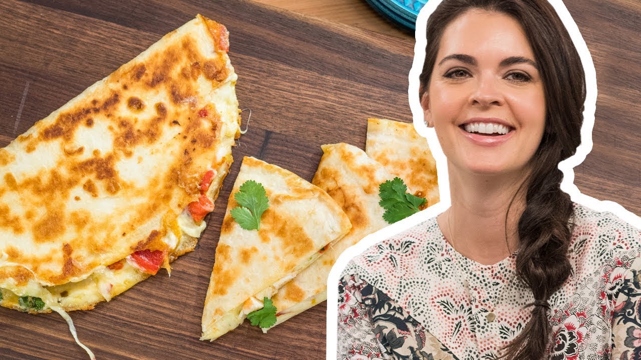 Katie Lee Makes a Perfect Shrimp Quesadilla | The Kitchen | Food Network