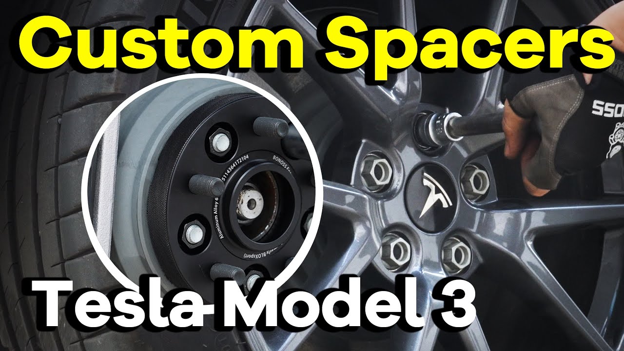 Custom Wheel Spacers for Tesla Model 3|BONOSS