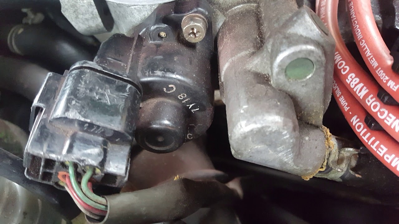 Mitsubishi GTO 3000GT iac stepper motor location