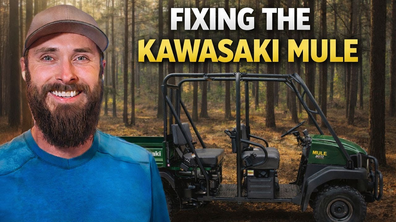 Bringing a Kawasaki Mule 3010 Back to Life (Start to Finish)