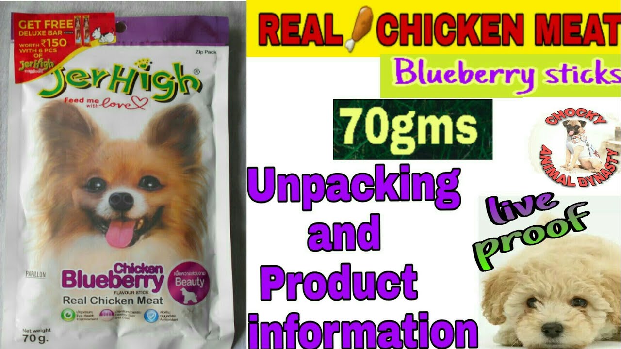 Jerhigh blueberry Treats for dogs