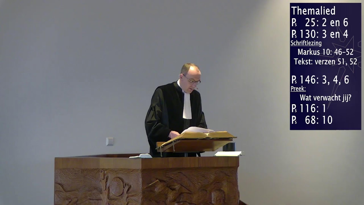 Middagdienst biddag 11 maart 2026