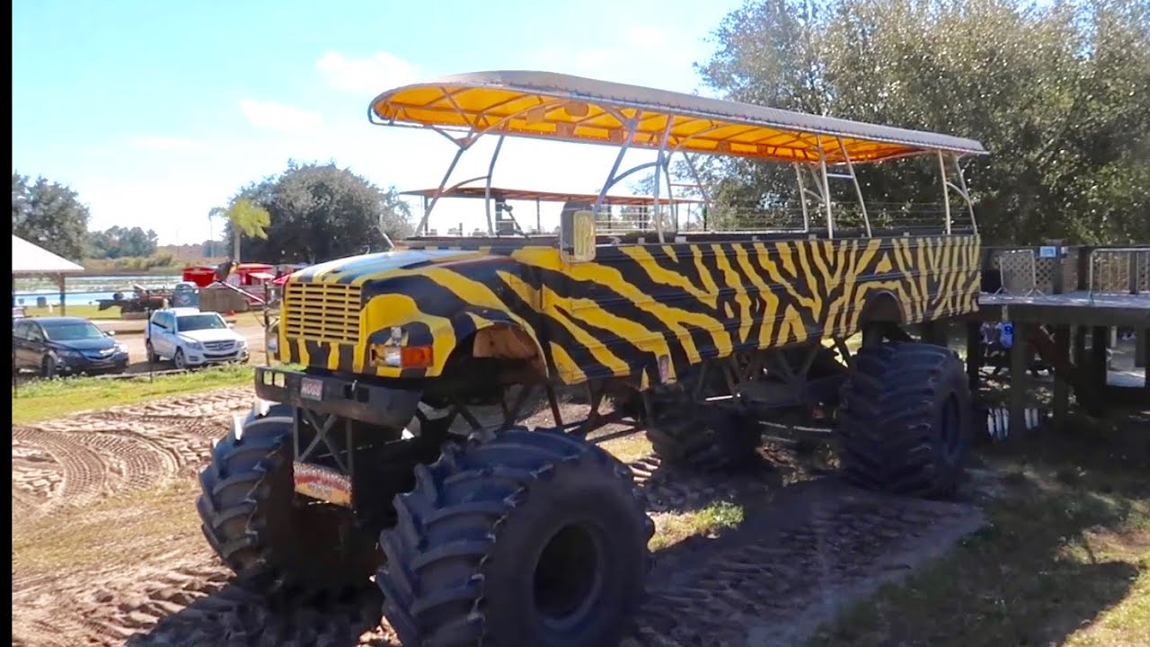 Took A Massive Monster Truck Ride Thru The Central Florida Woods and Swamps at Showcase of Citrus
