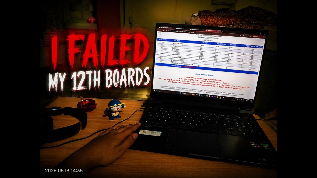 I FAILED IN CHEMISTRY | CBSE RESULT DAY | Class 12