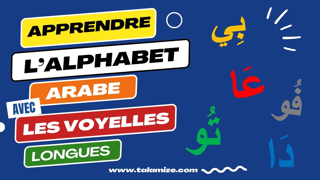 apprendre l'alphabet arabe avec les voyelles