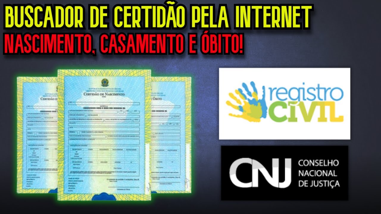 COMO BUSCAR REGISTRO DE CERTID&Atilde;O NOS CART&Oacute;RIOS PELA INTERNET