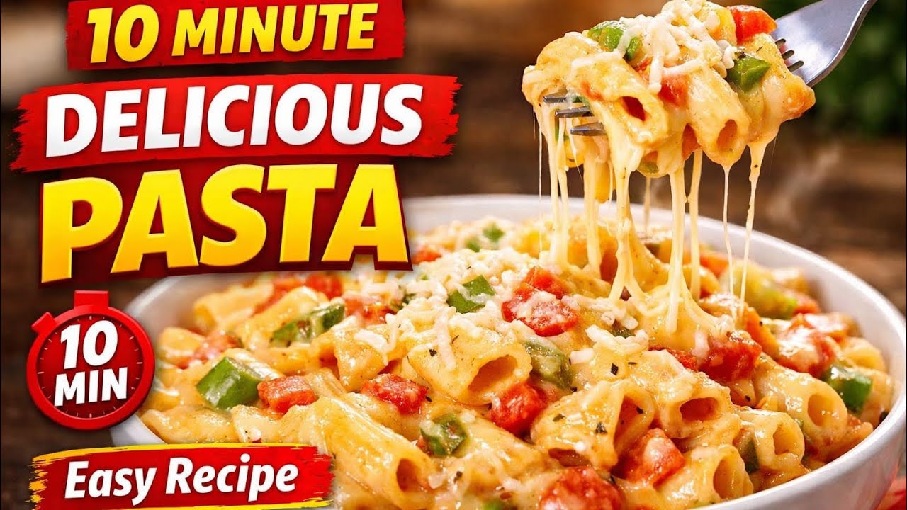 Pasta recipe easy & delicious #pasta #easyrecipe #youtubechannel #cooking #pastarecipe #indianfood 