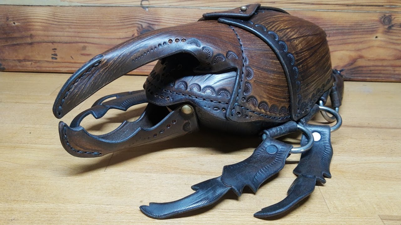 Сумка Beetle Bag — урок по коже