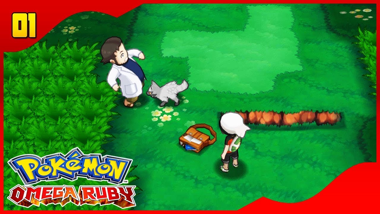 Pokemon OmegaRuby Walkthrough Part 1: Choose Your Starter (SPEED UP!)