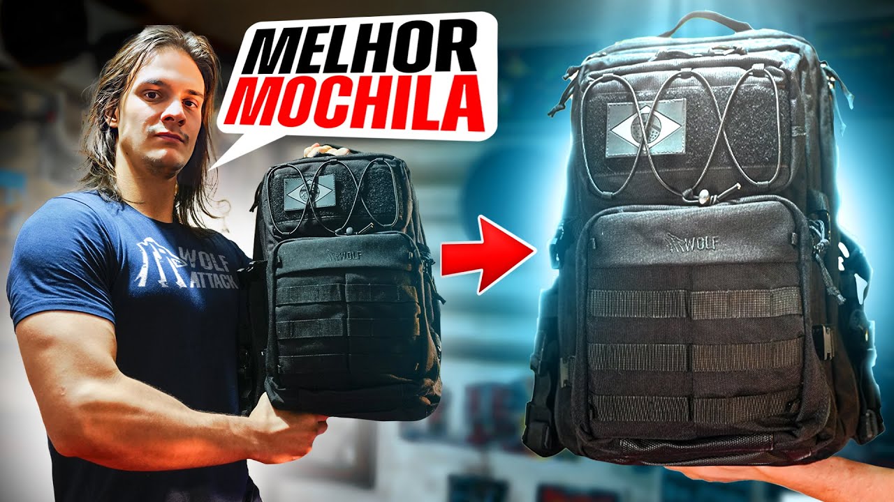 MOCHILA CARGO 2ª GERAÇÃO WOLF ATTACK CUPOM DE DESCONTO: MERLOTO | REVIEW