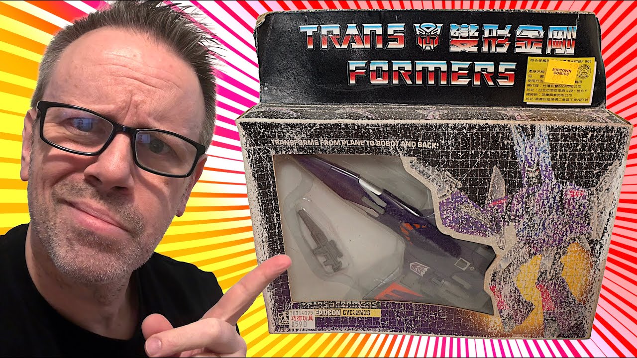 This 90s Chinese Reissue of G1 CYCLONUS was BRAND NEW (inside this terrible box)