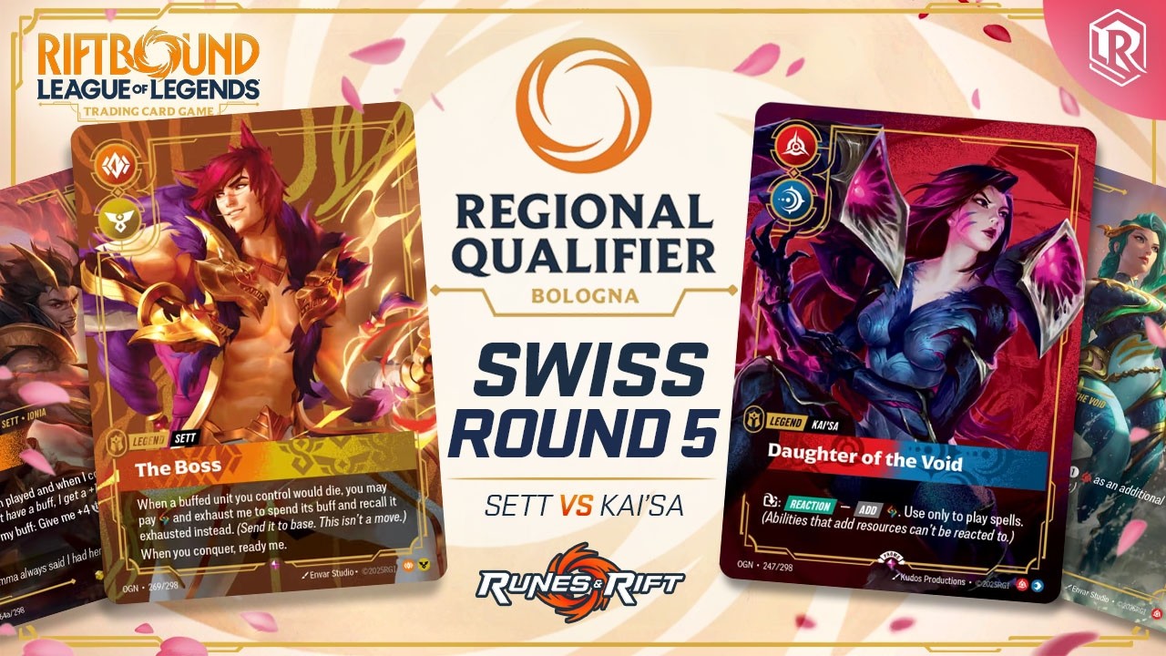 Riftbound Regional Bologna - Sett vs Kai'Sa - Round 5 | Spiritforged