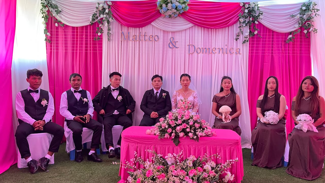 Metteo & Domenica မင်္ဂလာပွဲ (January -3-2026)