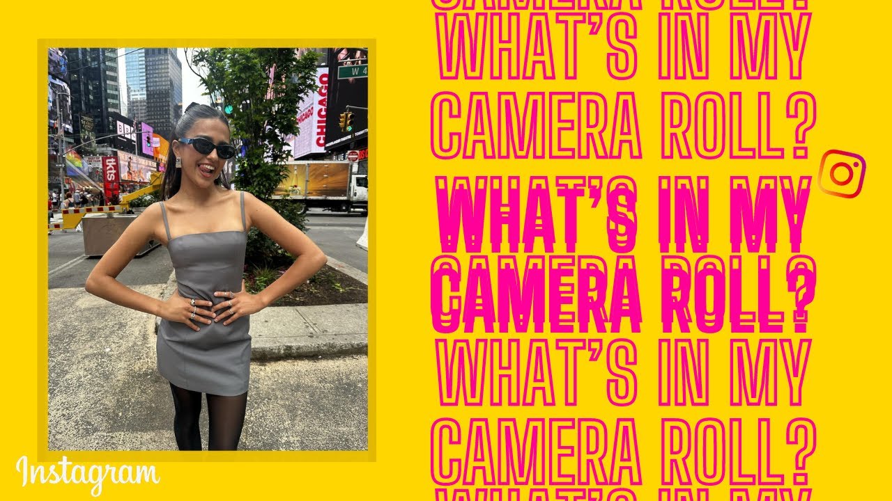 #WhatsInMyCameraRoll avec Maia Reficco par @Instagram [Traduit]