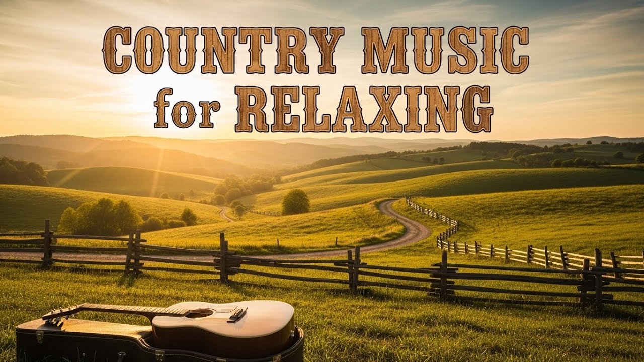 Country Relaxed Playlist | Easy Country Music for Peaceful and Quiet Days