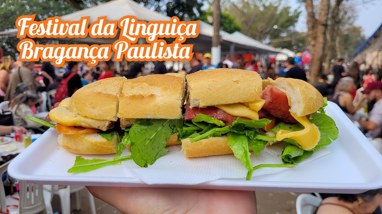 Tradicional Festa da #linguica de #bragançapaulista
