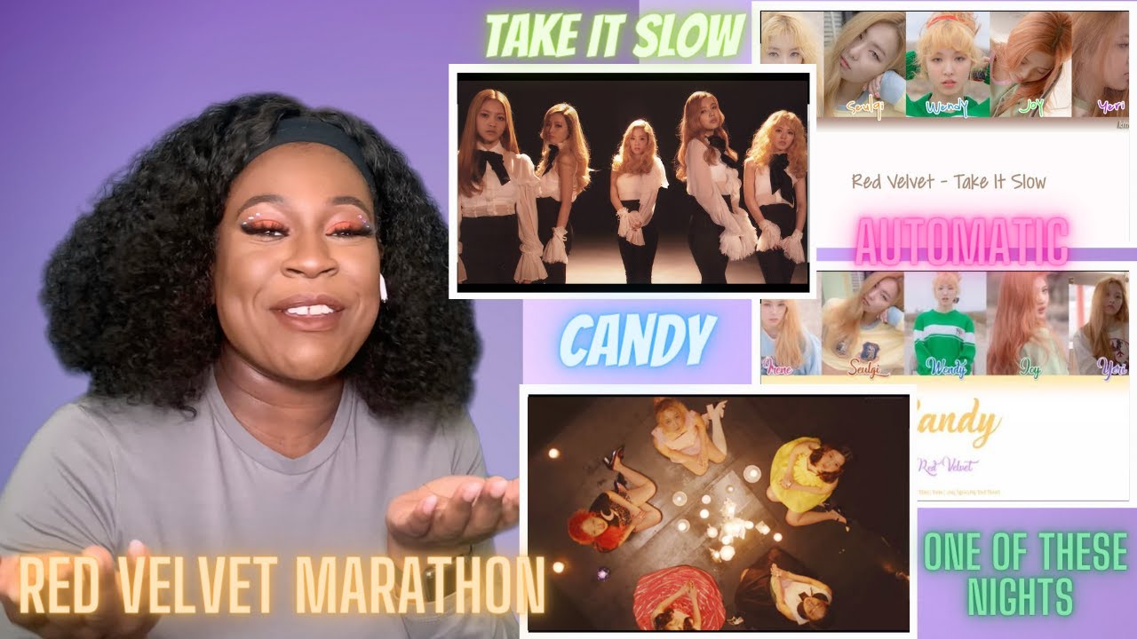 Red Velvet - Take it Slow, Automatic, Candy, One of These Nights Reaction