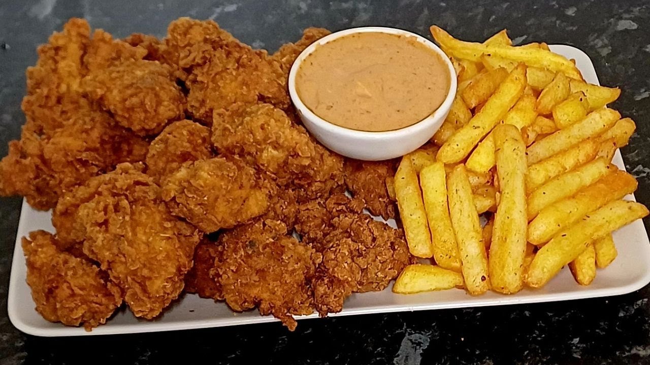 РЕЦЕПТ КУРИНЫХ НАГГЕТСОВ / КАК ПРИГОТОВИТЬ КУРИНЫЕ НАГГЕТСЫ