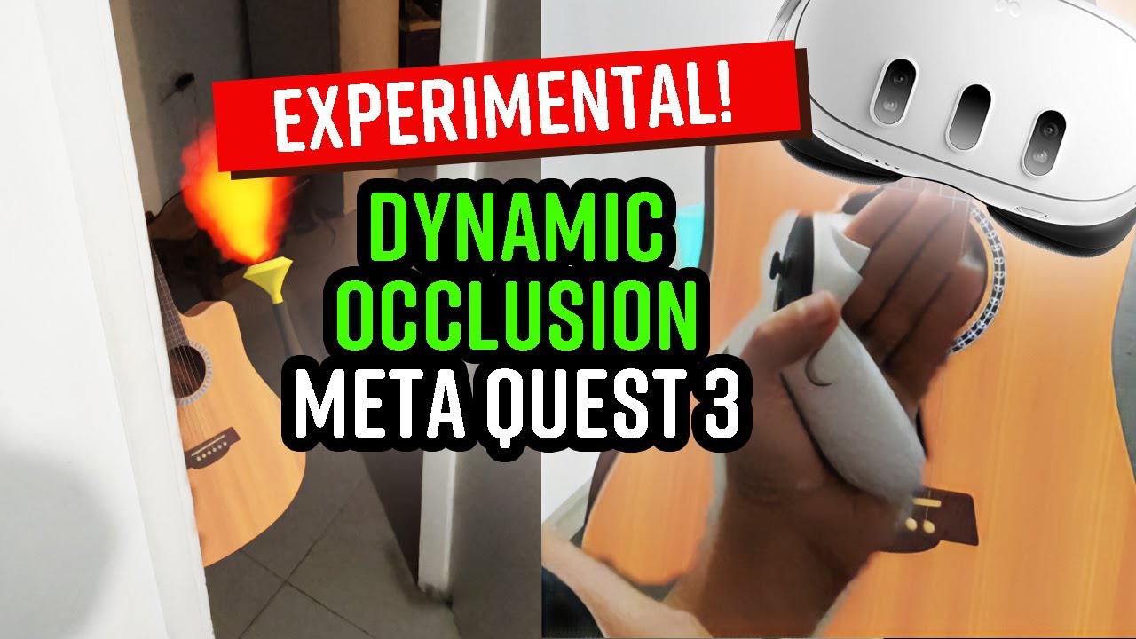 Meta Quest 3 Depth API: Static vs Dynamic Occlusion - Tested & Explained