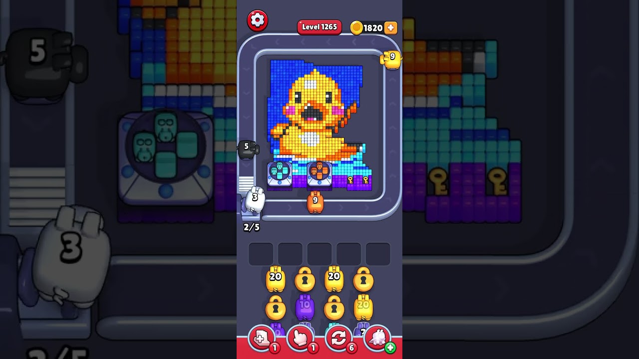 Pixel Flow Level 1265