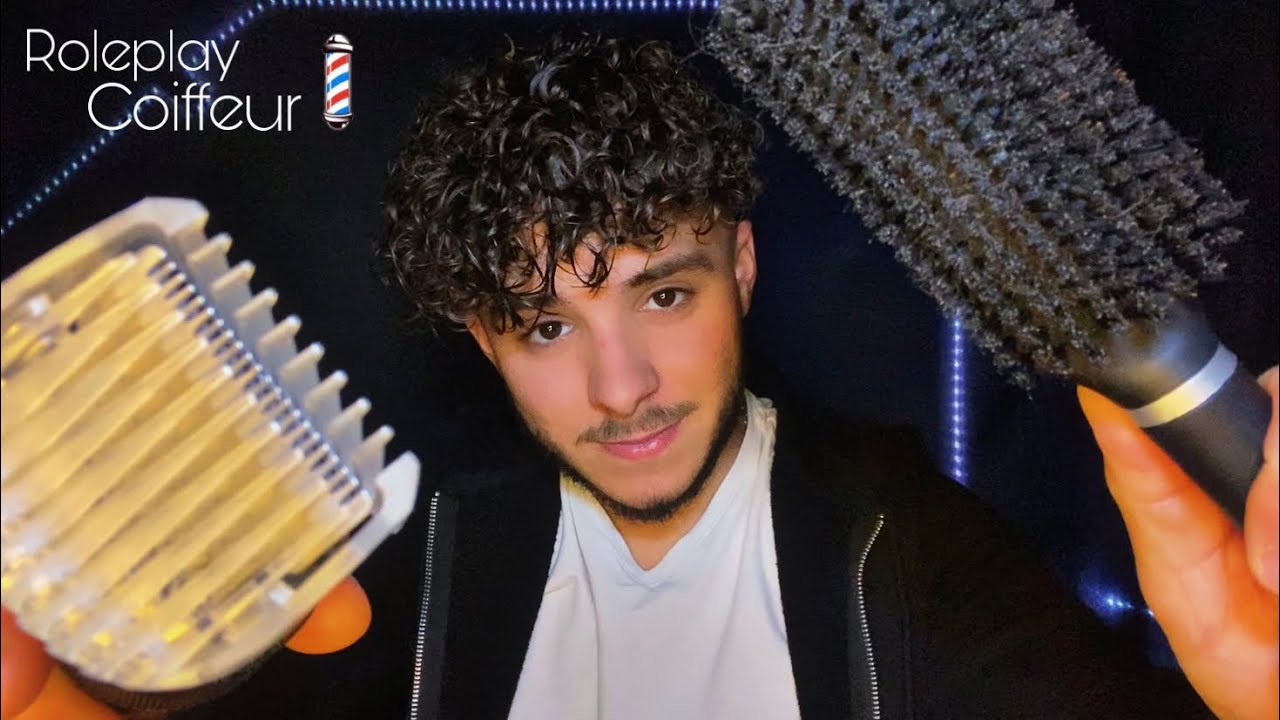 ASMR| ROLEPLAY COIFFEUR💈💇‍♂️••ton coiffeur hyper relaxant••😴