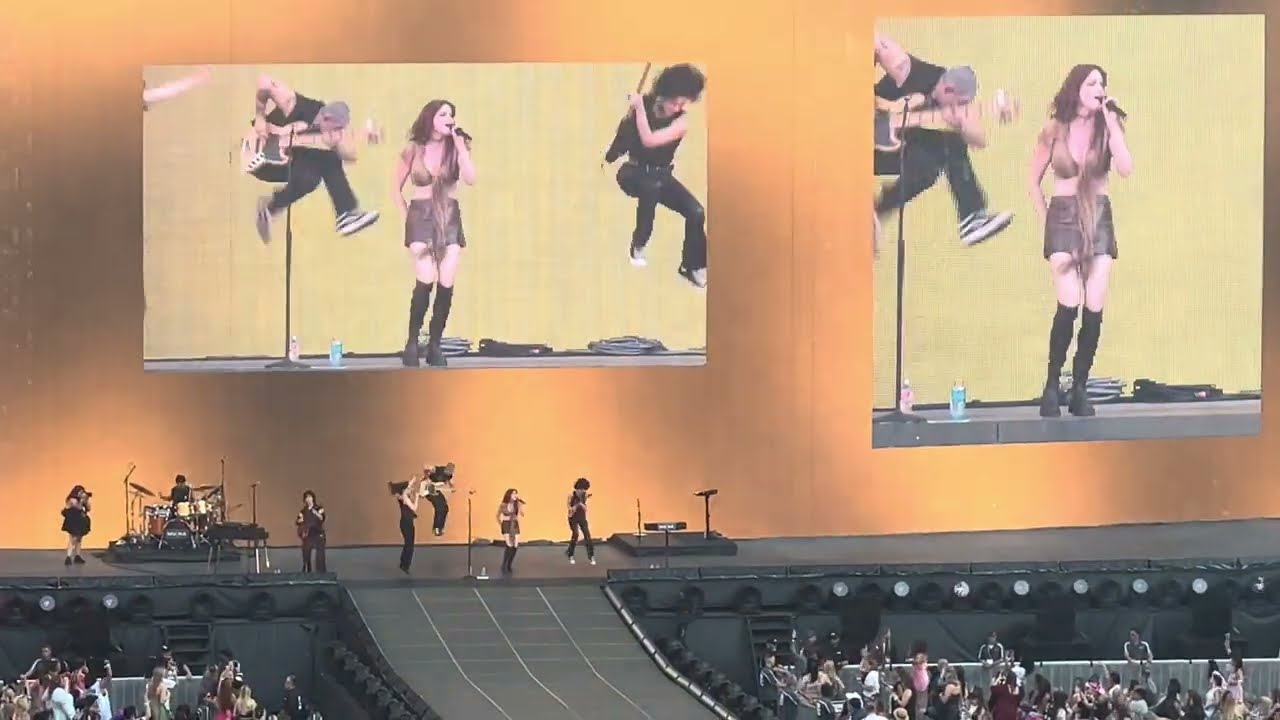 MUNA - Silk Chiffon feat. Gracie Abrams - Live at Mile High, Denver, CO, 7/15/23