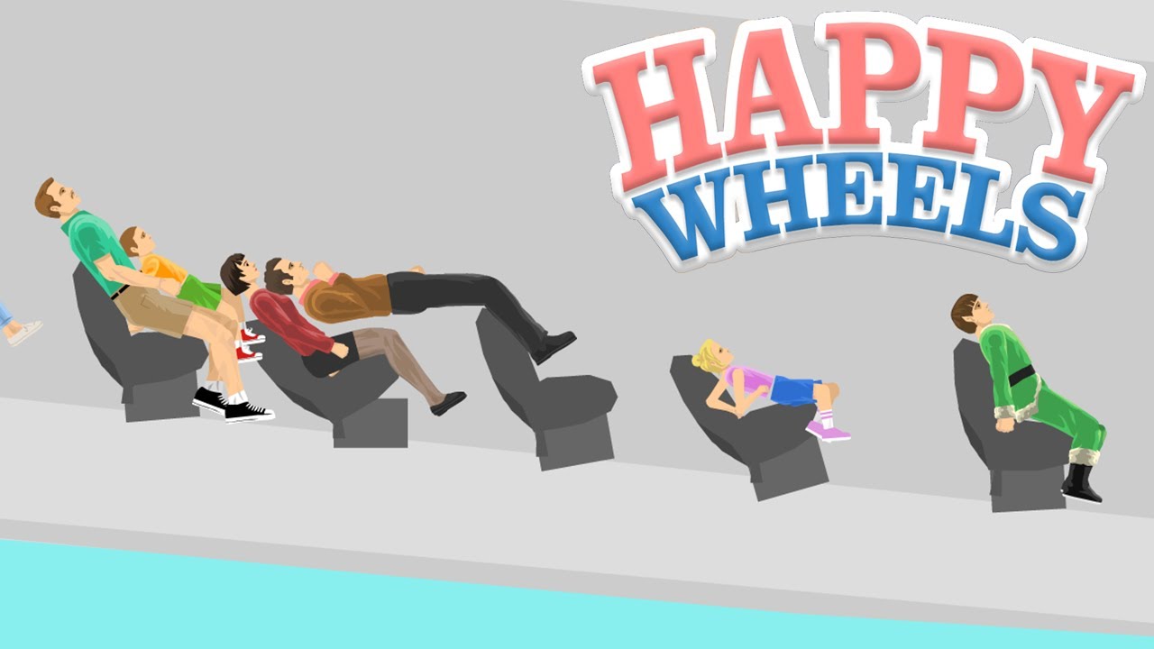Happy Wheels - Plane Crash