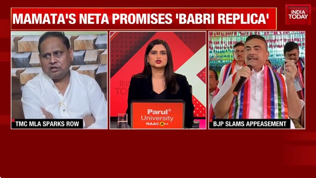 TMC MLA’s ‘Babri Masjid’ Plan Sparks Political Storm in Bengal | BJP, Congress React | India Today