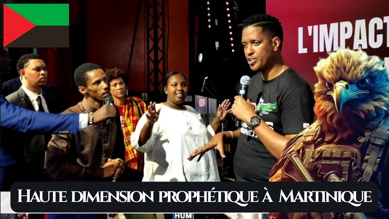 HAUTE DIMENSION DE LA VOYANCE DANS UN SERVICE PROPHÉTIQUE BOULEVERSANT À MARTINIQUE..Prophète JFT