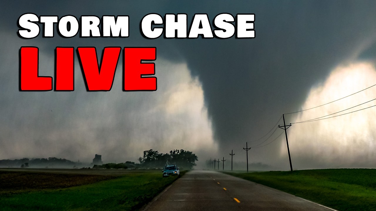 LIVE TORNADO CHASE: 10 May, 2026