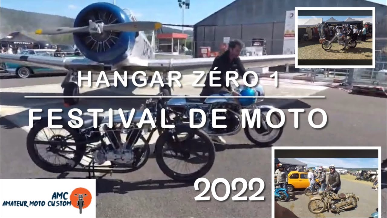 Hangar zero1 festival moto mai 2022#biker #harley #festival  #moto #motard #custom #lowrider
