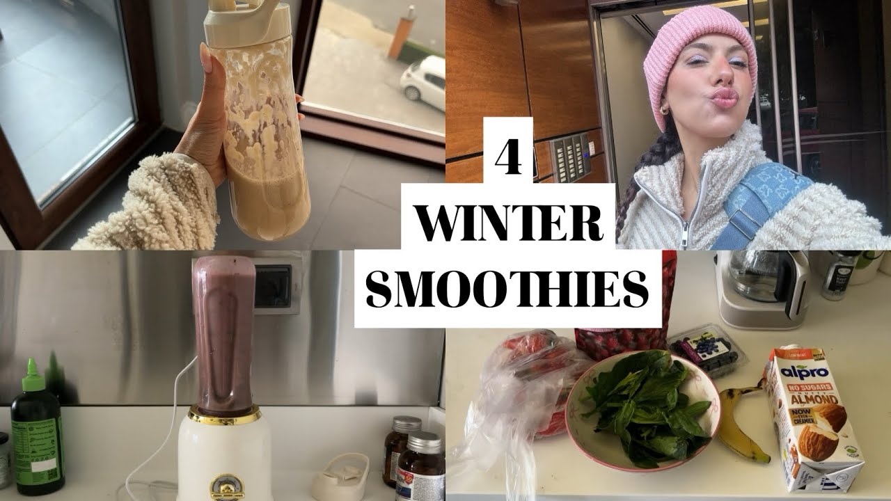 SAĞLIKLI & TEMİZ KIŞ SMOOTHIE’LERİ – Vegan!❄️🌿 | 2026