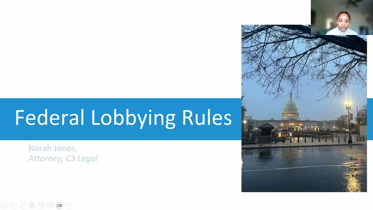 Public Policy Thursdays: Advocacy and Lobbying Rules for Public Charities 101 (111325)