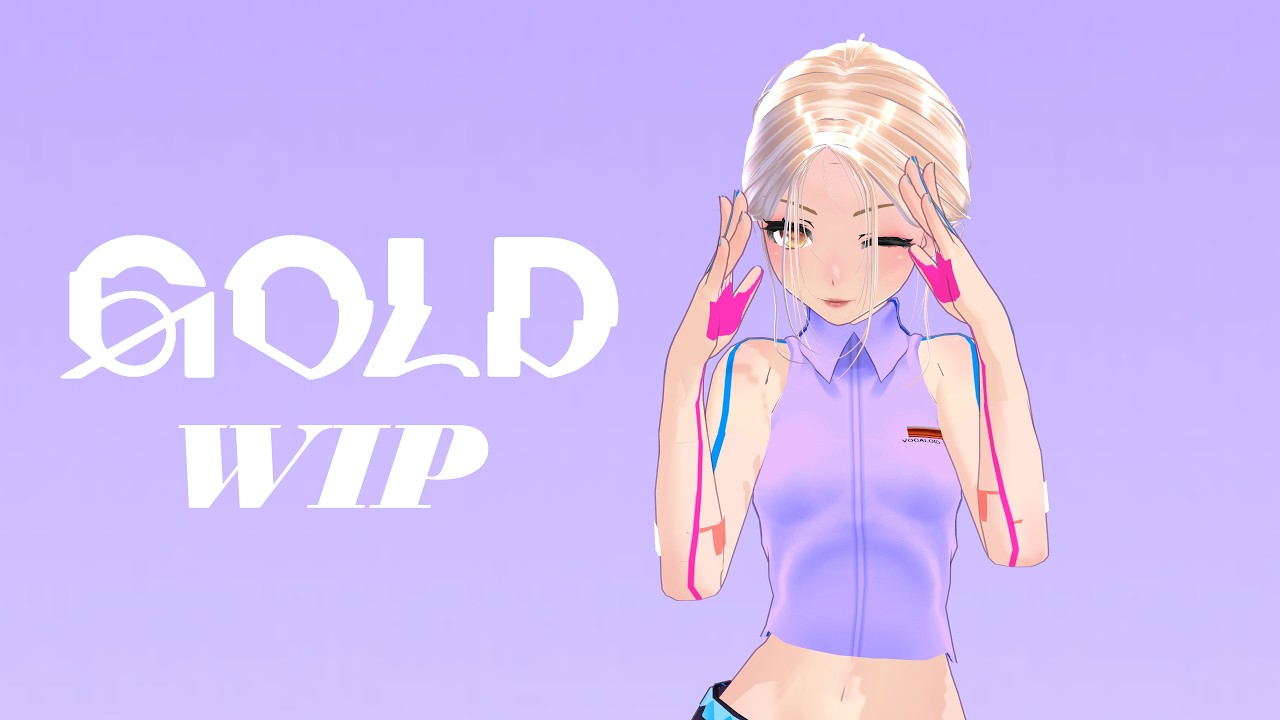 [MMD] ITZY - Gold wip