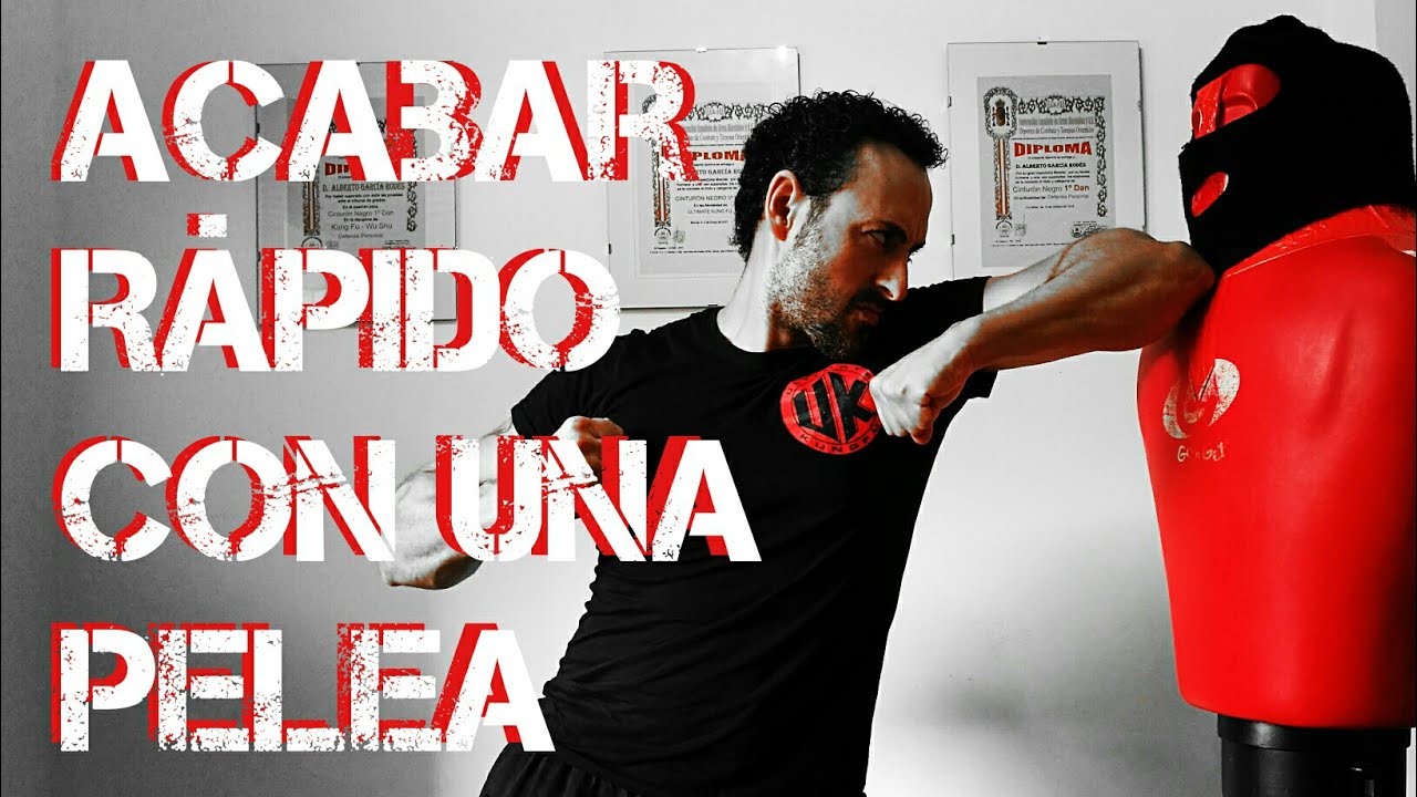 ACABAR RÁPIDO CON UNA PELEA.