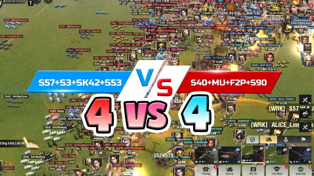 WARPATH Aegean Sea | EPIC 1 4 VS 4 WRK,GOTH,SK42,S53 VS S40,MU,F2P,S9 The Battle Open Safe Zone