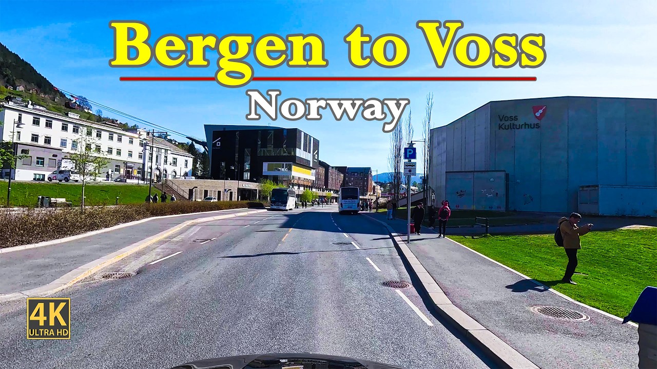 Bergen To Voss In Norway 🇳🇴 | Scenic Road Trip In Land of Tunnels in 4K