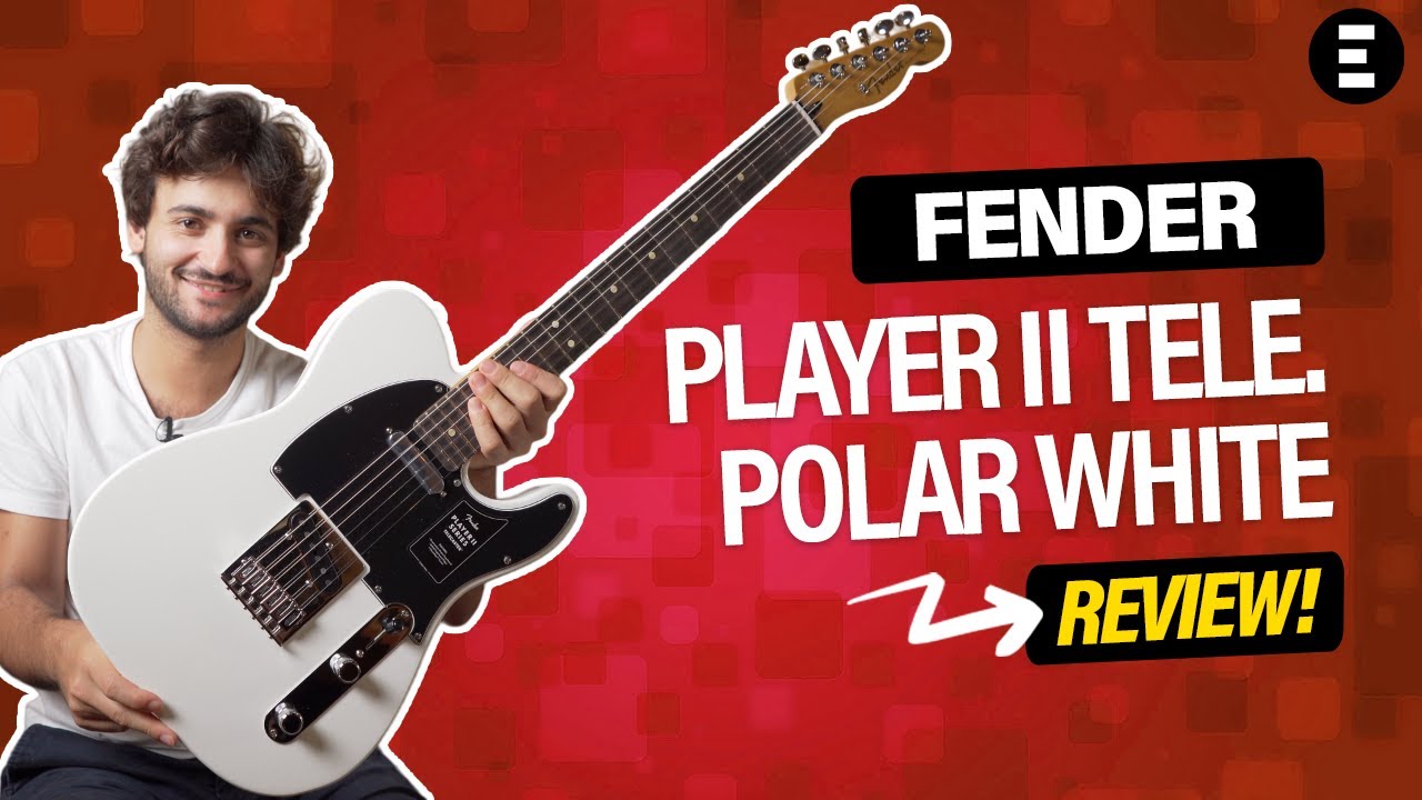 Fender Player II Telecaster Rosewood Fingerboard Polar White | EGITANA.es