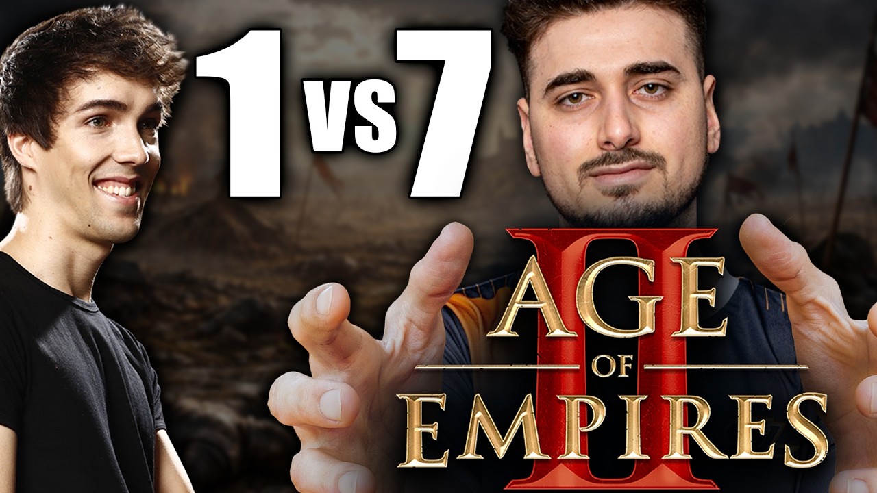 This AoE2 pro faced 7 OPPONENTS at the same time!